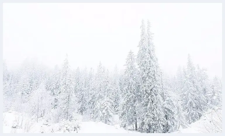 冬季雪景风光拍摄五个小技巧 | 摄影技巧