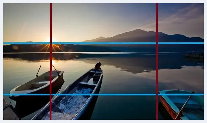 风景摄影中的三分法与井字构图 | 单反相机教学