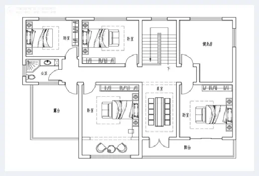 农村自建房 | ​5款中式两层别墅设计图，古色古香别有韵味 | 农村自建房