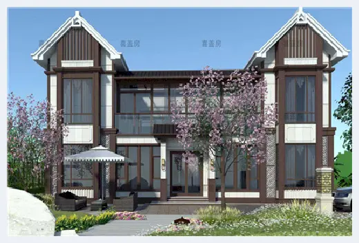 自建房百科 | 2层农村自建房装修效果图分享，不可多得的精致尚品！ | 自建房百科