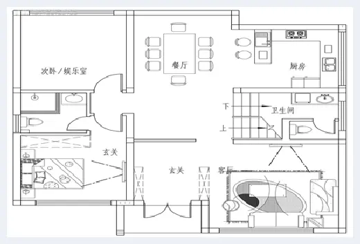 自建房教程 | 2021农村二层砖混别墅怎么设计？试试美式风不出错 | 自建房教程