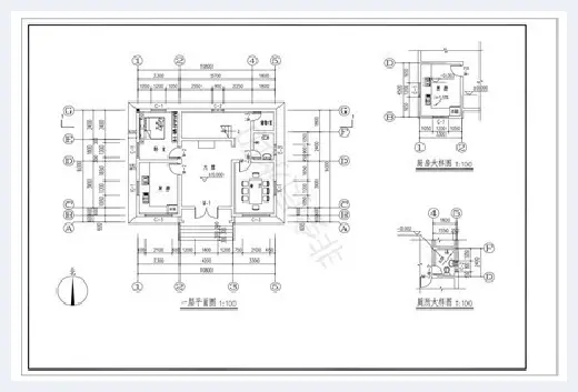 自建房百科 | 7x15农村自建房图纸推荐！面积小也能精致又实用 | 自建房百科