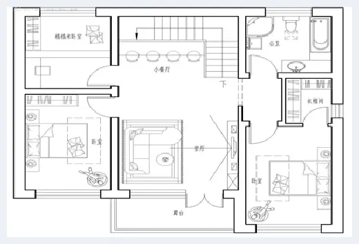 农村自建房 | ​5款中式两层别墅设计图，古色古香别有韵味 | 农村自建房