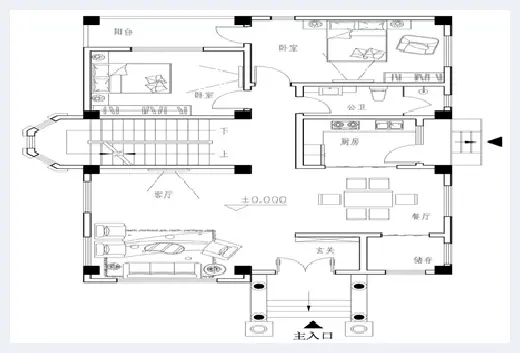 自建房百科 | 5间2层别墅设计图，在农村建一栋，绝对没人说土！ | 自建房百科