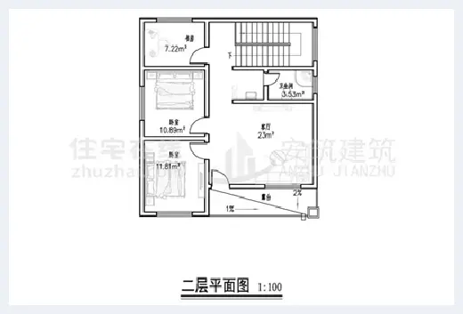 自建房百科 | 农村小户型别墅设计图，最后两套占地不足百平，经济又实惠！ | 自建房百科