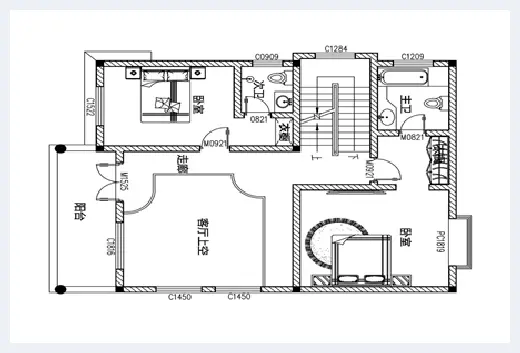 自建房 | ​13米x9米农村自建房设计效果图分享，款款带露台，你喜欢哪一间？ | 自建房