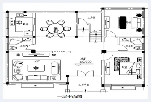 自建房 | 11米x12米农村自建房设计图四层，第一款自住民宿皆宜！ | 自建房