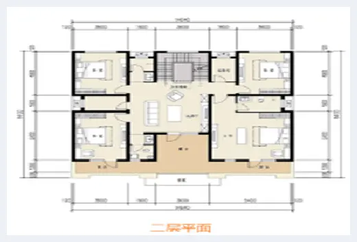 自建房学堂 | 农村二层半别墅设计图，第四款仅28万！ | 自建房学堂