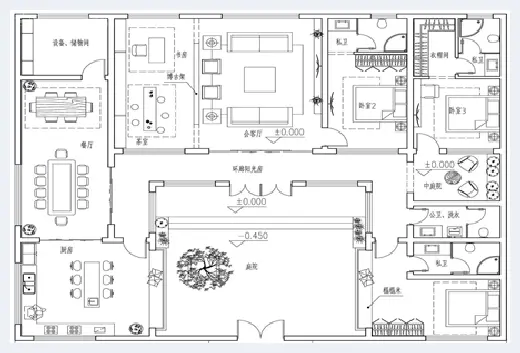 自建房百科 | 一层别墅设计图纸及效果图大全分享，想建房的先看这篇！ | 自建房百科