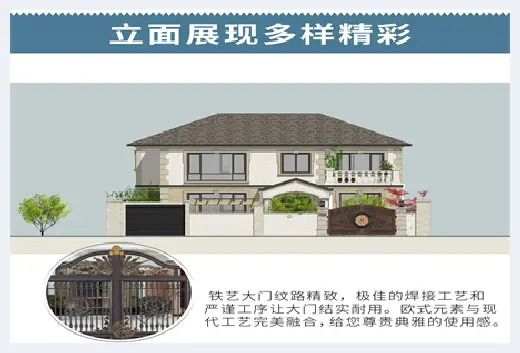 自建房常识 | 2021年新款农村二层别墅设计图，领居看了马上要图纸 | 自建房常识