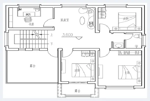 自建房资料 | 二层小别墅图纸怎么设计？小面积也有精致感！ | 自建房资料