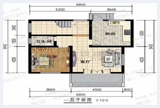 自建房学堂 | 8x8农村自建房图纸怎么设计好？看过都拍手叫好！ | 自建房学堂