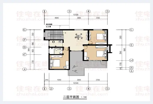 农村自建房 | ​5款中式两层别墅设计图，古色古香别有韵味 | 农村自建房