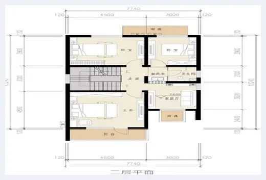 自建房百科 | 7x15农村自建房图纸推荐！面积小也能精致又实用 | 自建房百科