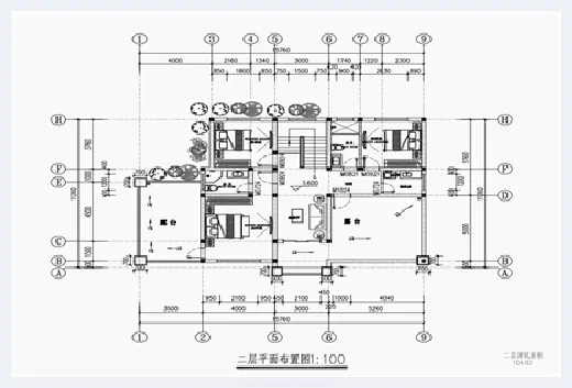 自建房指南 | 有了这五套中式二层别墅设计图纸，老王可算吃得下饭了！ | 自建房指南