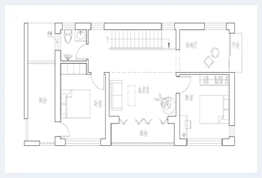 自建房指南 | ​现代小别墅设计图，朴素简约，年轻人的最爱！ | 自建房指南