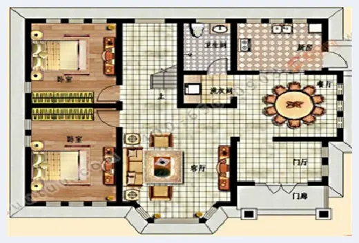 自建房学堂 | 20万以下的农村二层别墅设计图，第四款仅10万！ | 自建房学堂