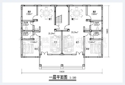 自建房指南 | 农村双拼小别墅设计图，两兄弟的最佳建房选择 | 自建房指南