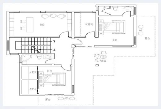 自建房知识 | 农村三层别墅设计图，坐拥大露台，实用又精致！ | 自建房知识