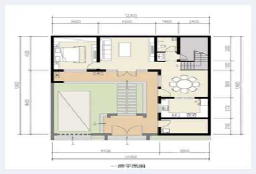 自建房学堂 | 二层砖混结构别墅图纸，露台加车库设计，农村建房必选！ | 自建房学堂