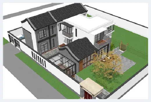 自建房资料 | ​农村自建房两层半设计效果图大全，最流行的户型都在这里 | 自建房资料