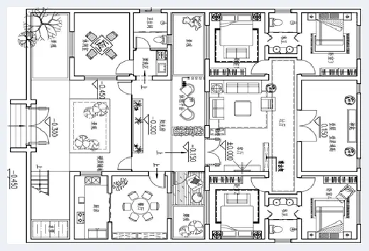 自建房百科 | 一层别墅图纸分享，农村最美房屋就在这 | 自建房百科