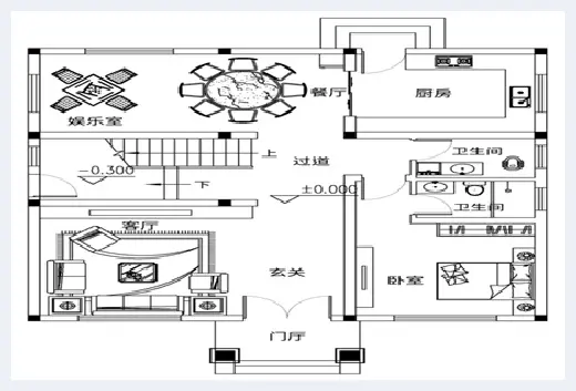 自建房资料 | 农村两层半建房图纸推荐，快来看看是不是你想要的！ | 自建房资料