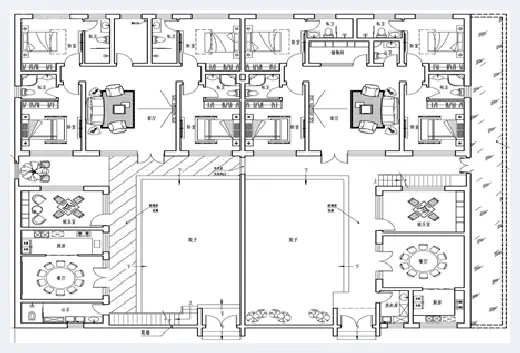 自建房学堂 | 双拼别墅图纸设计图，2020最新款兄弟双拼房屋户型图 | 自建房学堂