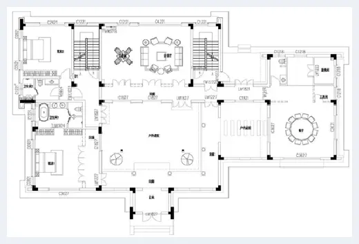自建房科普 | ​中式别墅图纸设计图分享，最美宅院都在这 | 自建房科普