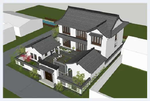 自建房知识 | 五套乡村二层小别墅设计图纸，时尚大方，性价比高到尖叫！ | 自建房知识