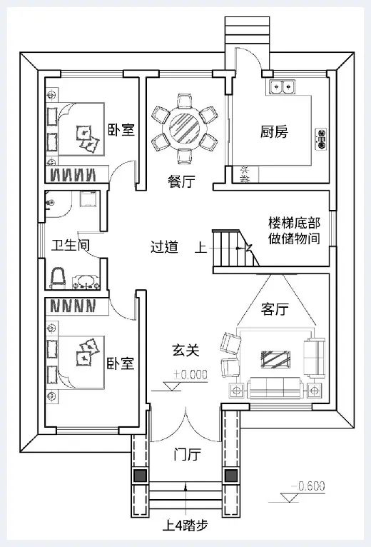 自建房知识 | 2022年流行的三层别墅户型，快来看看是不是你想要的！ | 自建房知识