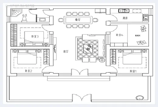 自建房指南 | ​5款占地不足150平米别墅设计图，布局合理，经典简单！ | 自建房指南