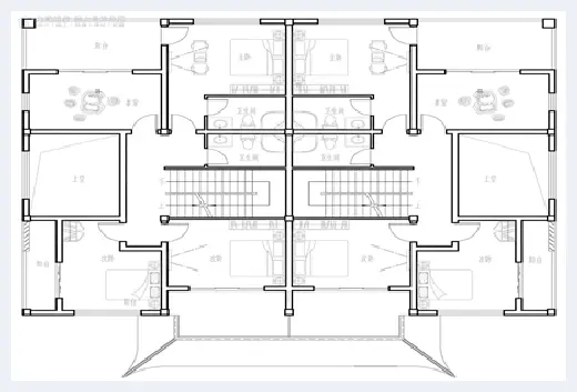 城市自建房 | 双拼别墅设计图纸精选，一家人建房这几套就够了！ | 城市自建房