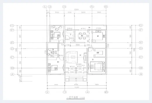 自建房常识 | 一层现代别墅图纸，清新淡雅，看过的都收藏了！ | 自建房常识