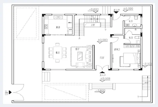 自建房资料 | ​农村自建房两层半设计效果图大全，最流行的户型都在这里 | 自建房资料