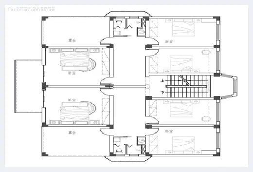 自建房学堂 | 双拼别墅图纸设计图，2020最新款兄弟双拼房屋户型图 | 自建房学堂