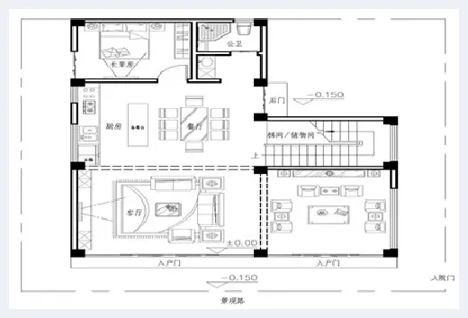 自建房常识 | 10x13米农村自建房设计图，第五款带泳池的设计非常抢眼！ | 自建房常识