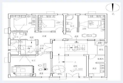 自建房 | 农村10万左右的一层别墅长啥样？有庭院还有储藏室？ | 自建房