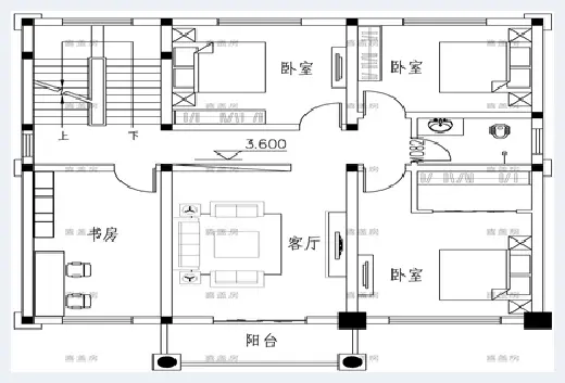 自建房百科 | 三层带露台大别墅，比阳台房好多了！ | 自建房百科