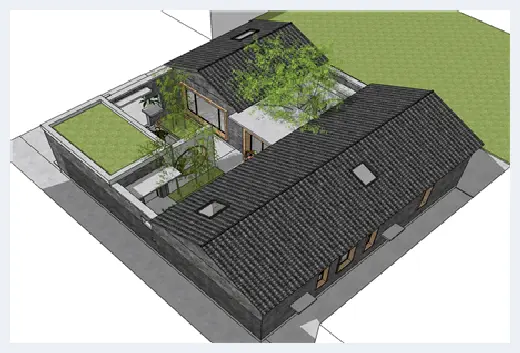 自建房教程 | ​三合院别墅设计图，这才是新农村该有的模样 | 自建房教程