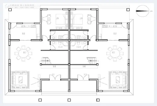 农村自建房 | 农村超实用双拼别墅设计，兄弟一块住别墅更快乐！ | 农村自建房