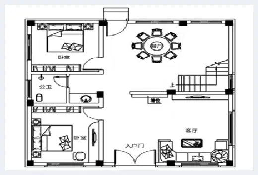 自建房常识 | 8x10米别墅设计图纸推荐，小户型也能兼具实用和时尚！ | 自建房常识