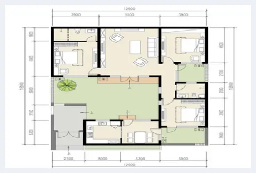 城市自建房 | 农村一层房子怎么建？这套设计图只需15万就可完工！ | 城市自建房