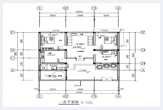 自建房科普 | 这样设计的8米乘10米自建房图纸，大家都看呆了！ | 自建房科普