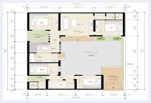 自建房学堂 | 6套新农村自建房1层户型图推荐，看过的都收藏了！ | 自建房学堂