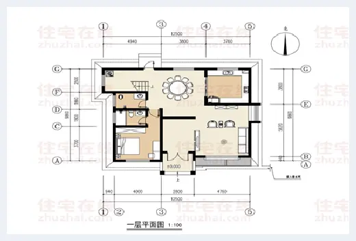 农村自建房 | ​5款中式两层别墅设计图，古色古香别有韵味 | 农村自建房