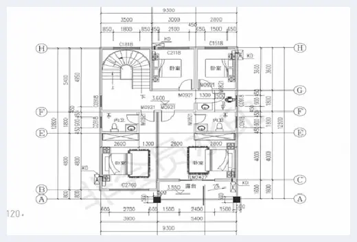 自建房百科 | 120平方自建房子设计图，美观实用，想建房的可别错过！ | 自建房百科