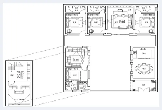 自建房教程 | ​三合院别墅设计图，这才是新农村该有的模样 | 自建房教程