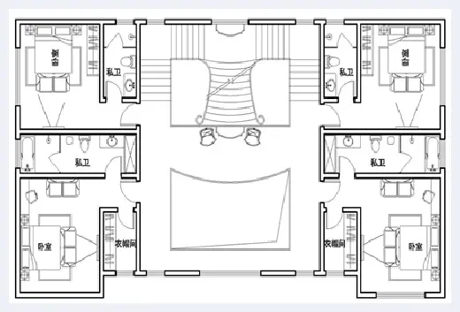 自建房指南 | ​农村二层别墅图纸大全，2020最新款别墅图纸分享 | 自建房指南