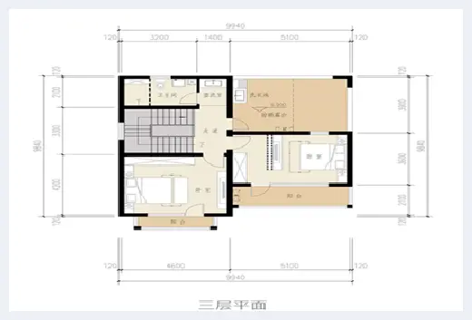 自建房知识 | 这五套9米x9米自建房图纸！面积小也掩盖不住高格调！ | 自建房知识